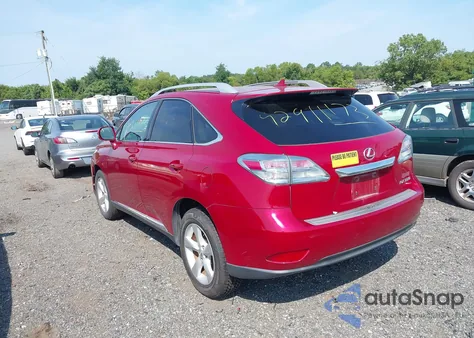 2012 Lexus Rx 350 350 from USA, damaged, VIN 2T2BK1BA6CC140008